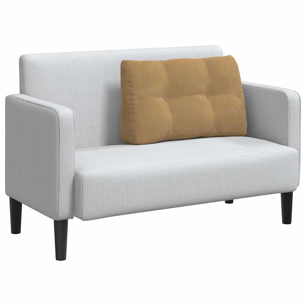 Vidaxx coussin de dossier marron 80 x 24 x 50 cm velours