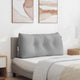 Vidaxx coussin de dossier gris nuage 100 x 24 x 50 cm tissu