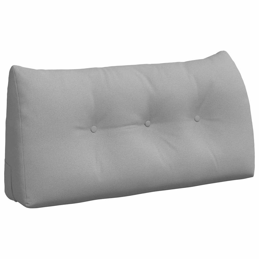 Vidaxx coussin de dossier gris nuage 100 x 24 x 50 cm tissu