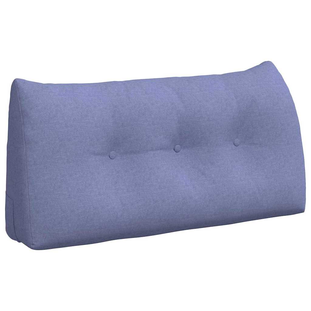 Vidaxx coussin de dossier jeans bleu 100 x 24 x 50 cm tissu