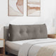 Vidaxx coussin de dossier taupe 120 x 24 x 50 cm tissu