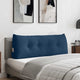 Vidaxx coussin de dossier bleu 120 x 24 x 50 cm tissu