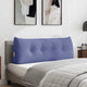 Vidaxx coussin de dossier jeans bleu 120 x 24 x 50 cm tissu