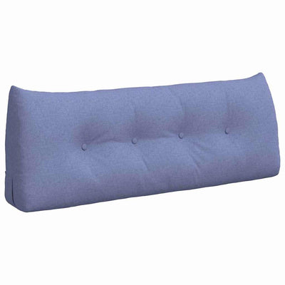 Vidaxx coussin de dossier jeans bleu 120 x 24 x 50 cm tissu