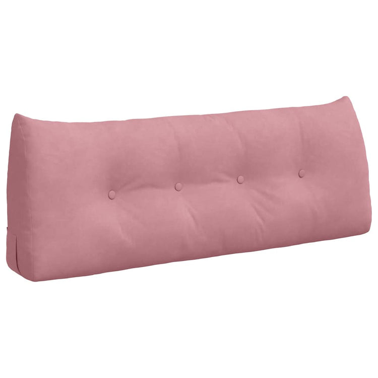 Vidaxx coussin de dossier rose 120 x 24 x 50 cm velours