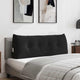 Vidaxx coussin de dossier noir 120 x 24 x 50 cm velours