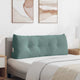 Vidaxx coussin de dossier vert d'eau 120 x 24 x 50 cm velours