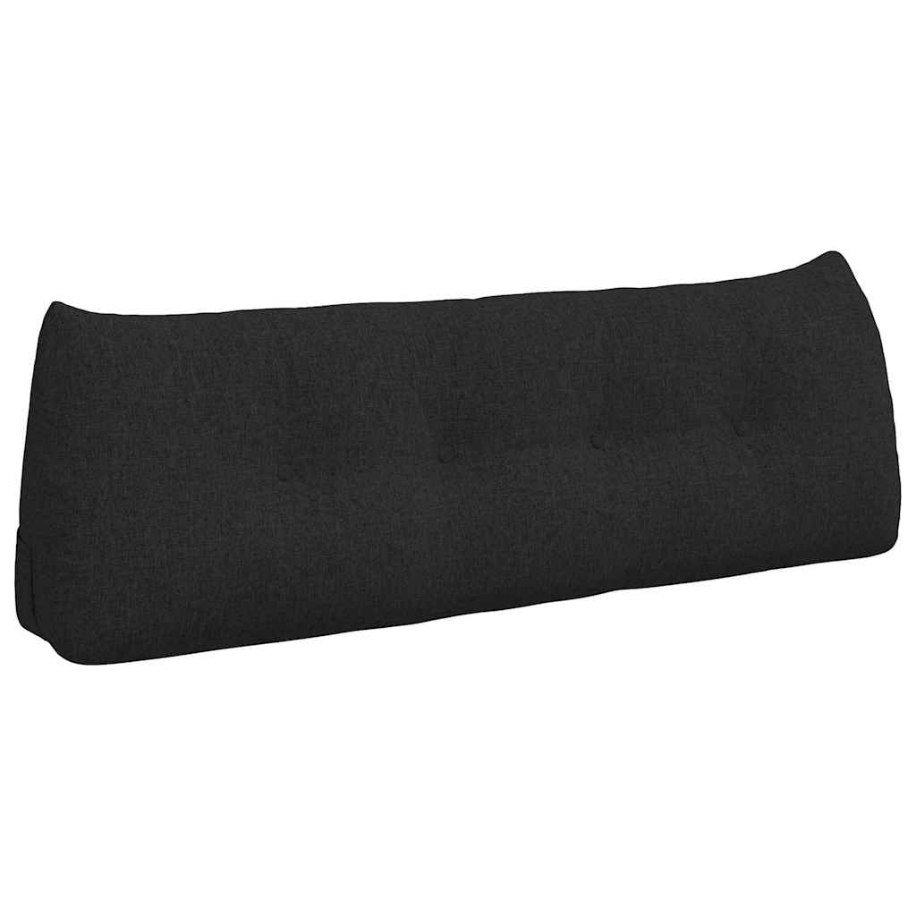 Vidaxx coussin de dossier noir 140 x 24 x 50 cm tissu