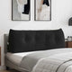 Vidaxx coussin de dossier noir 140 x 24 x 50 cm velours