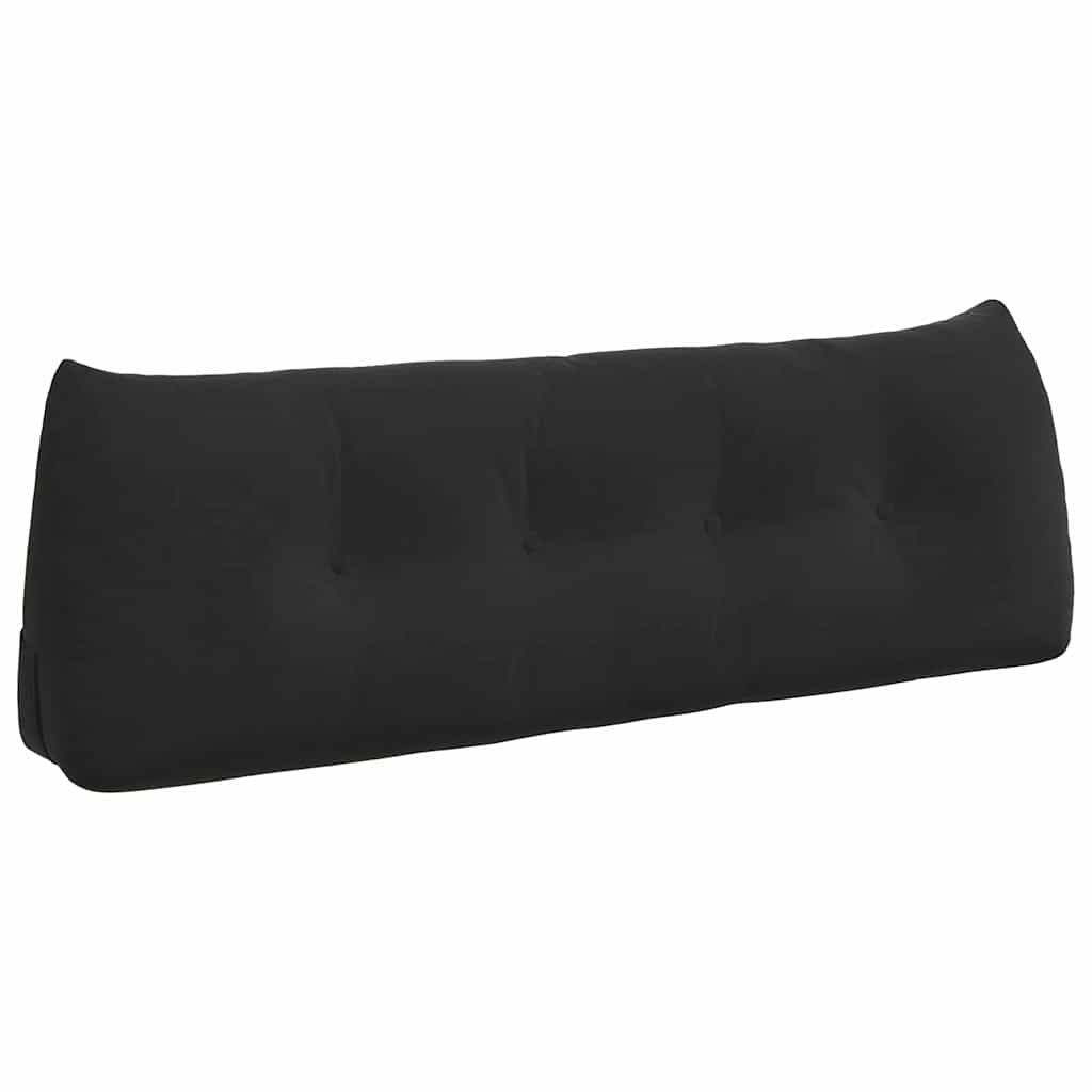 Vidaxx coussin de dossier noir 140 x 24 x 50 cm velours