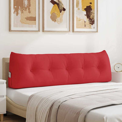 Vidaxx coussin de dossier rouge 160 x 24 x 50 cm tissu