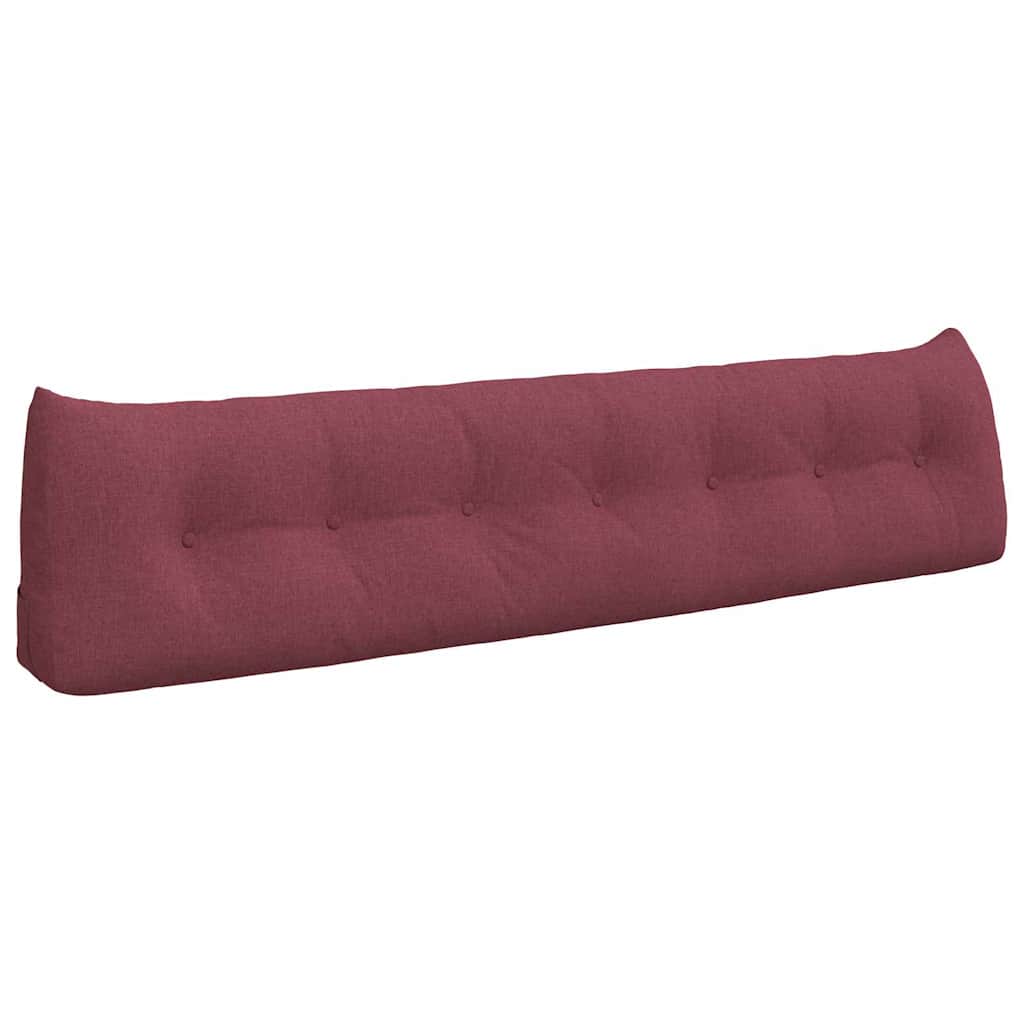 Vidaxx coussin de dossier rouge vin 200 x 24 x 50 cm tissu