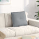 Vidaxx coussin de dossier gris clair 50 x 19 x 45 cm tissu