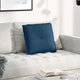 Vidaxx coussin de dossier bleu 50 x 19 x 45 cm tissu