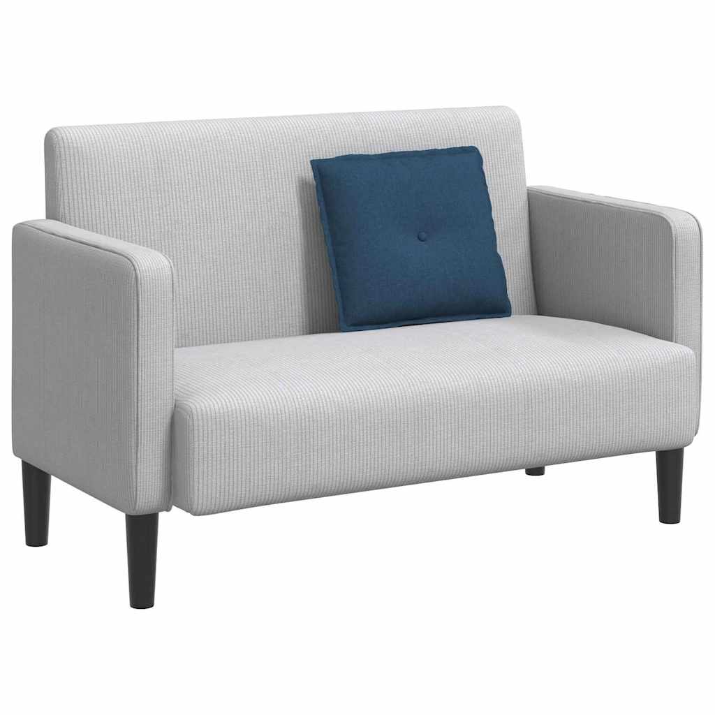 Vidaxx coussin de dossier bleu 50 x 19 x 45 cm tissu