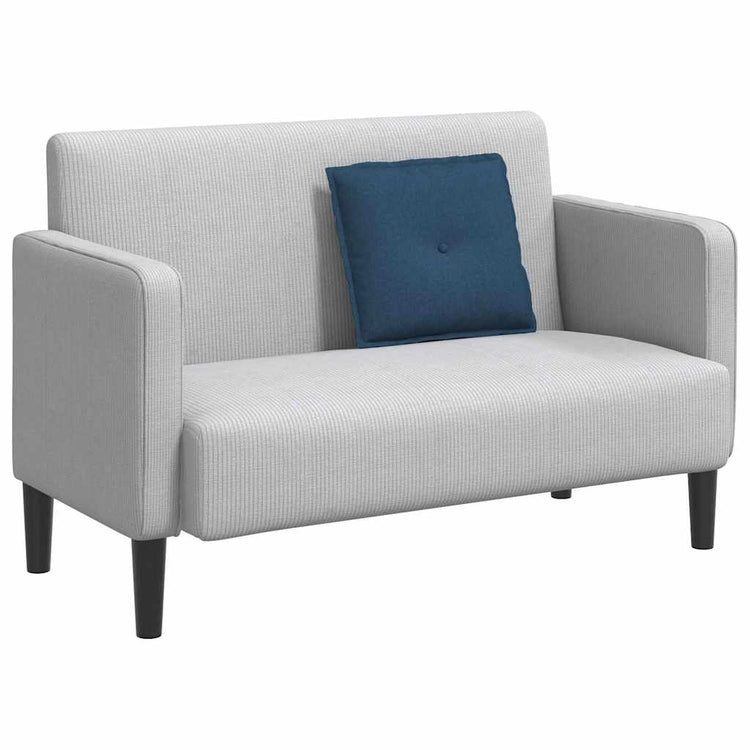 Vidaxx coussin de dossier bleu 50 x 19 x 45 cm tissu