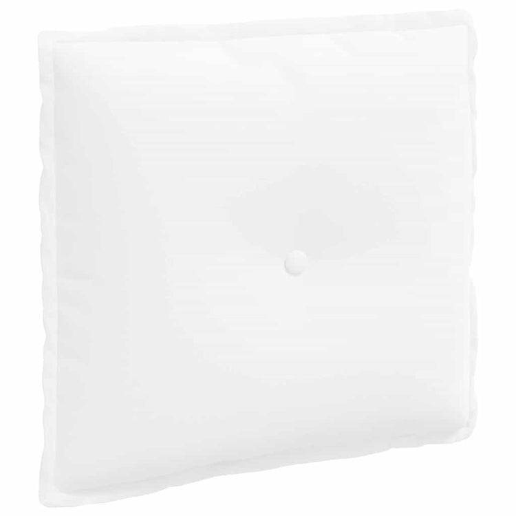 Vidaxx coussin de dossier blanc 50 x 19 x 45 cm tissu