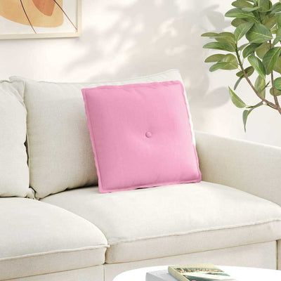 Vidaxx coussin de dossier rose 50 x 19 x 45 cm tissu