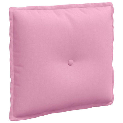 Vidaxx coussin de dossier rose 50 x 19 x 45 cm tissu