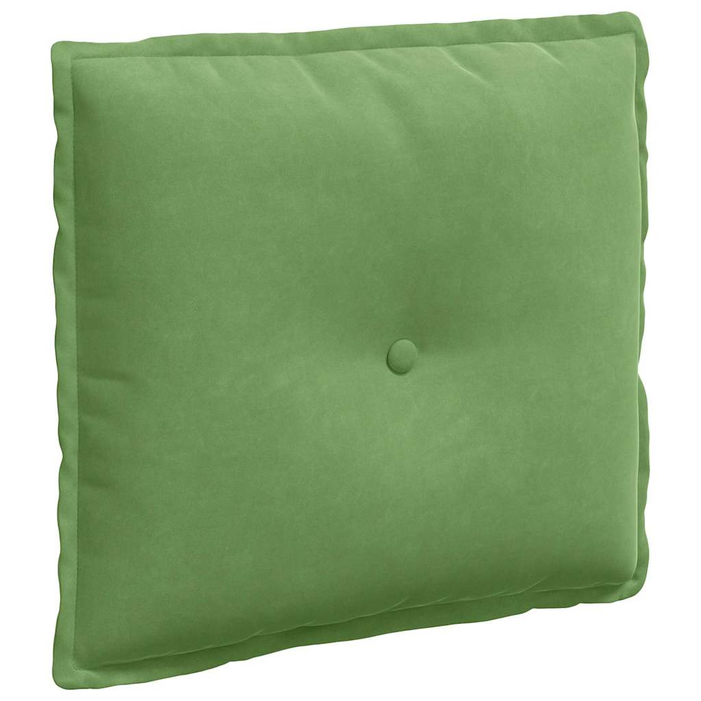 Vidaxx coussin de dossier vert clair 50 x 45 cm tissu corde