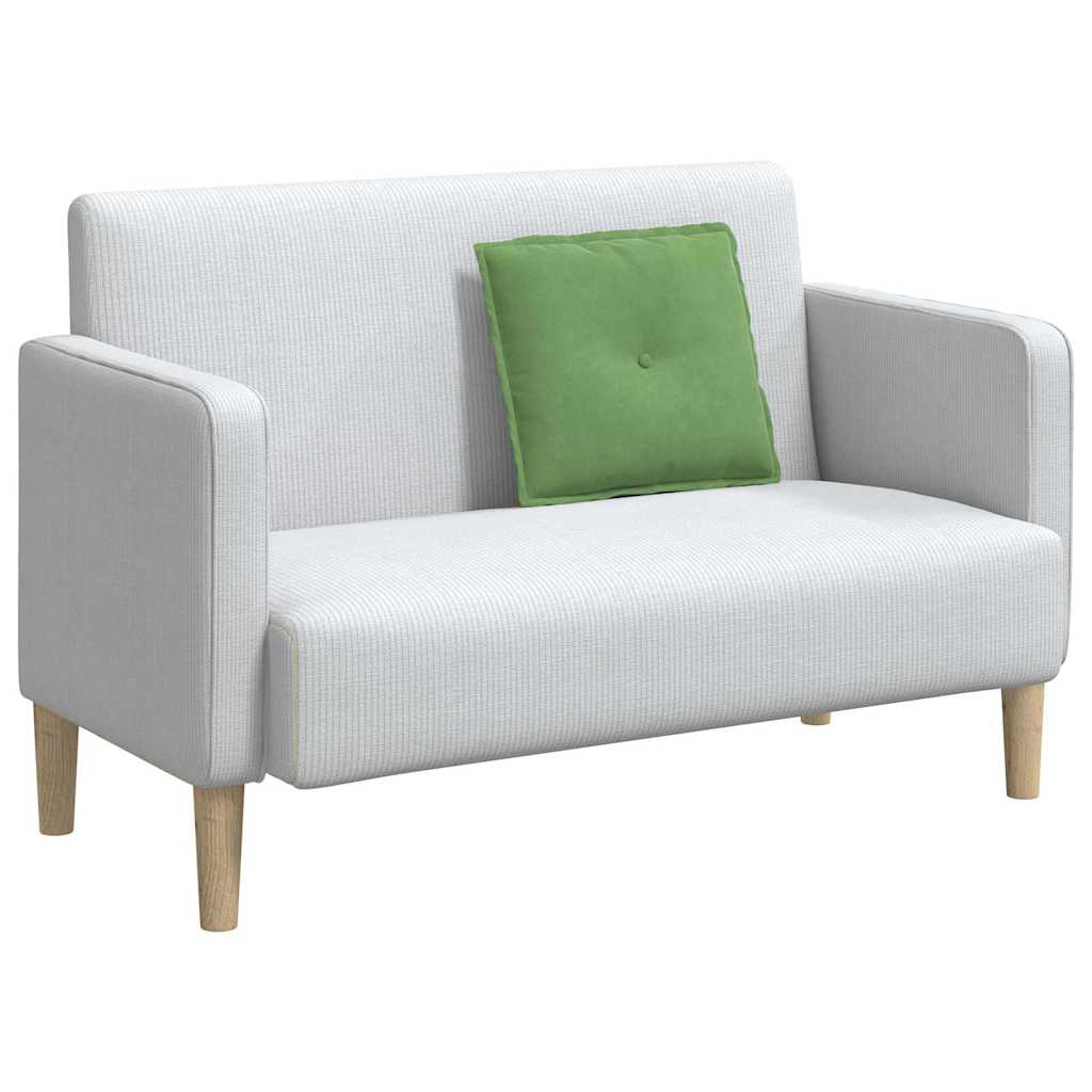 Vidaxx coussin de dossier vert clair 50 x 45 cm tissu corde