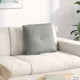 Vidaxx coussin de dossier gris clair 50 x 45 cm tissu microfibre
