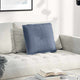 Vidaxx coussin de dossier bleu 50 x 45 cm tissu corde