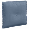 Vidaxx coussin de dossier bleu 50 x 45 cm tissu corde