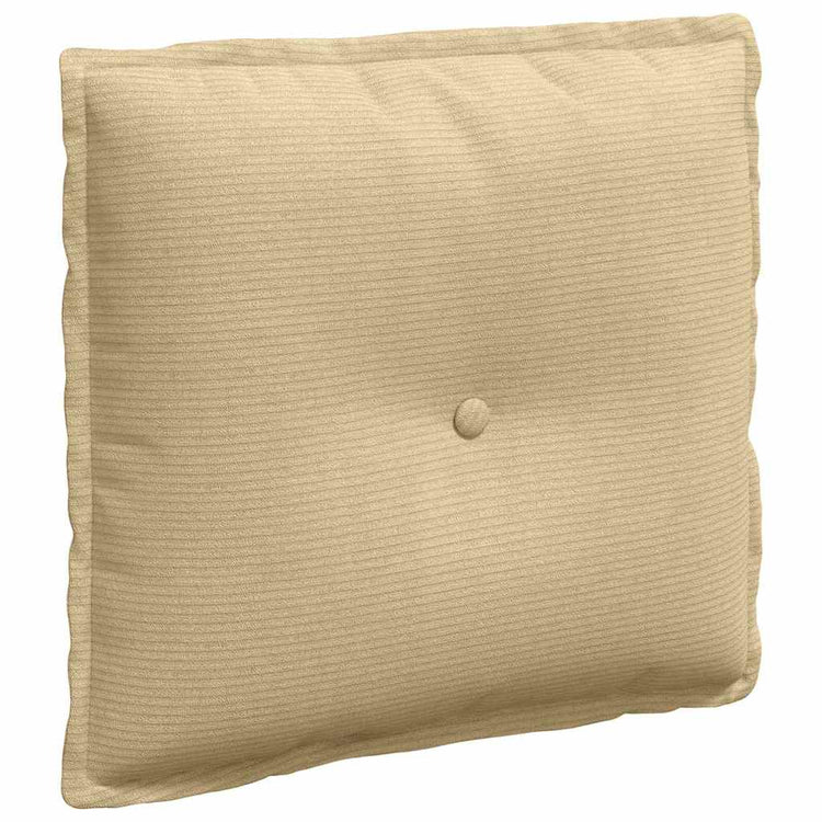 Vidaxx coussin de dossier gris vert 50 x 45 cm tissu corde