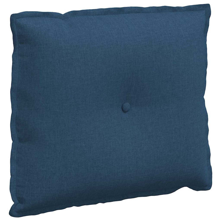 Vidaxx coussin de dossier bleu 60 x 19 x 50 cm tissu