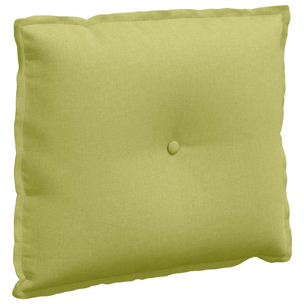 Vidaxx coussin de dossier vert clair 60 x 19 x 50 cm tissu