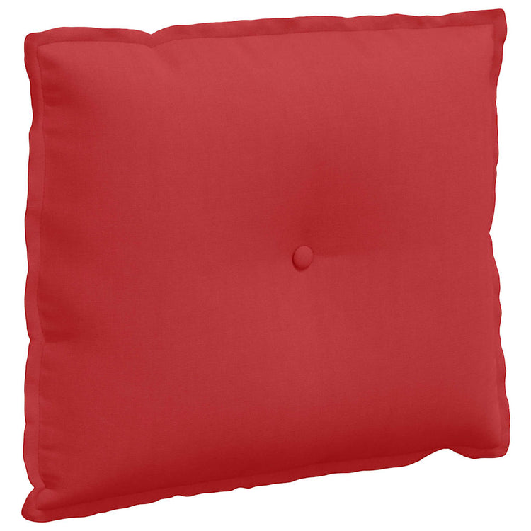 Vidaxx coussin de dossier rouge 60 x 19 x 50 cm tissu