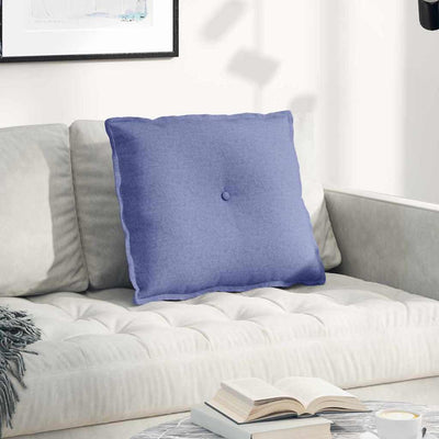 Vidaxx coussin de dossier jeans bleu 60 x 19 x 50 cm tissu