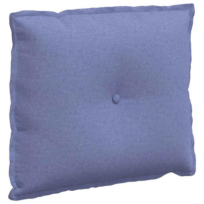 Vidaxx coussin de dossier jeans bleu 60 x 19 x 50 cm tissu