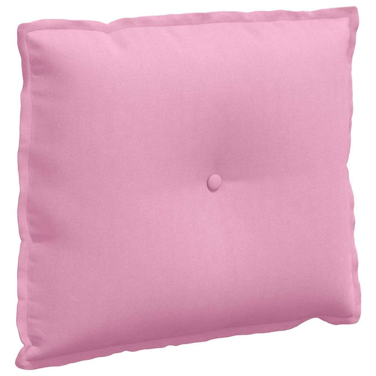 Vidaxx coussin de dossier rose 60 x 19 x 50 cm tissu