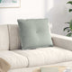 Vidaxx coussin de dossier gris clair 60 x 50 cm tissu corde