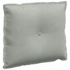 Vidaxx coussin de dossier gris clair 60 x 50 cm tissu corde