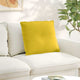 Vidaxx coussin de dossier jaune 60 x 50 cm tissu corde