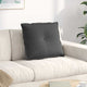 Vidaxx coussin de dossier gris foncé 60 x 50 cm tissu corde