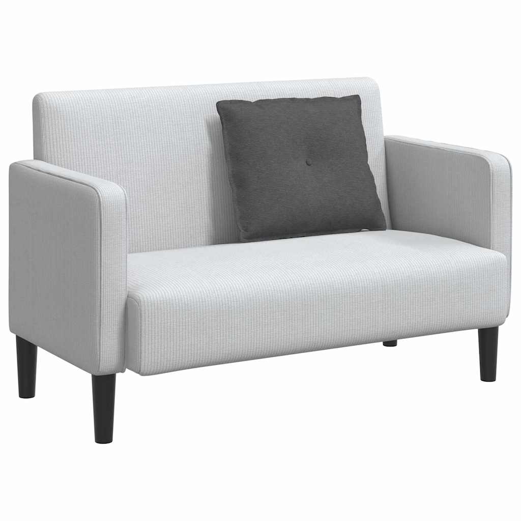 Vidaxx coussin de dossier gris foncé 60 x 50 cm tissu corde