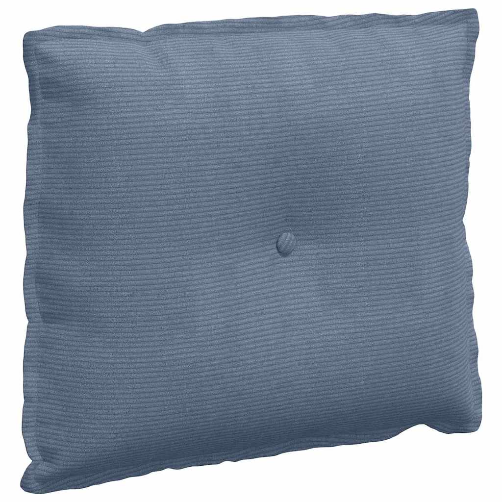 Vidaxx coussin de dossier bleu 60 x 50 cm tissu corde