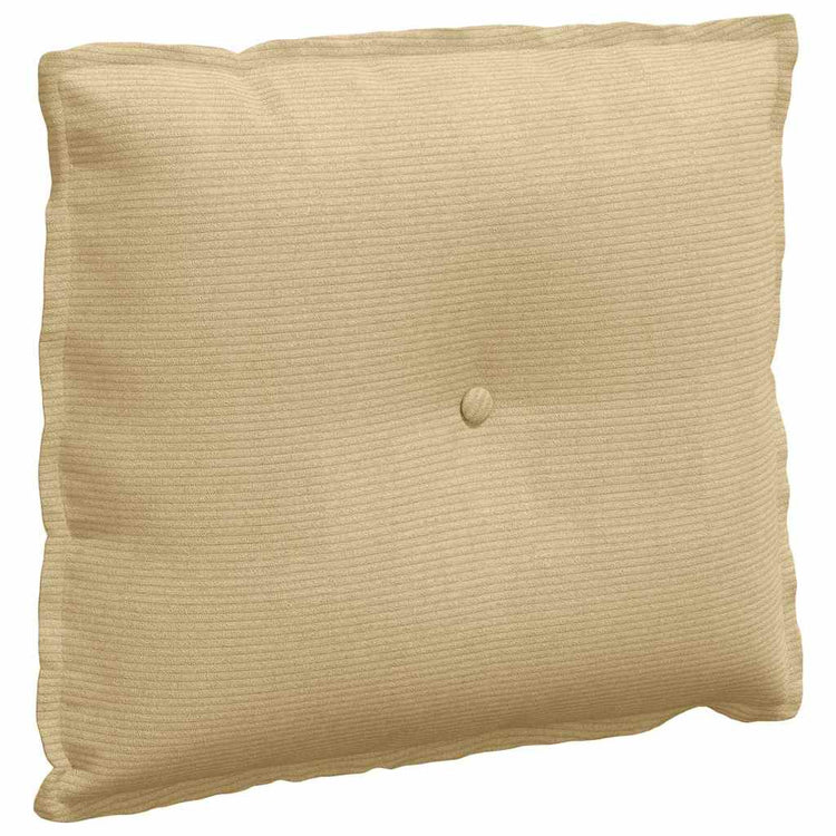 Vidaxx coussin de dossier gris vert 60 x 50 cm tissu corde
