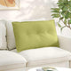 Vidaxx coussin de dossier vert clair 80 x 19 x 50 cm tissu