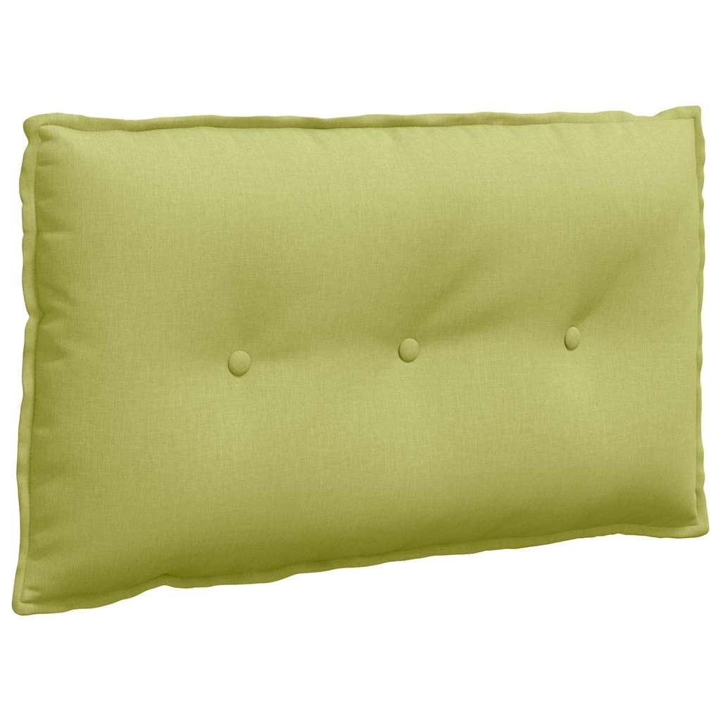 Vidaxx coussin de dossier vert clair 80 x 19 x 50 cm tissu