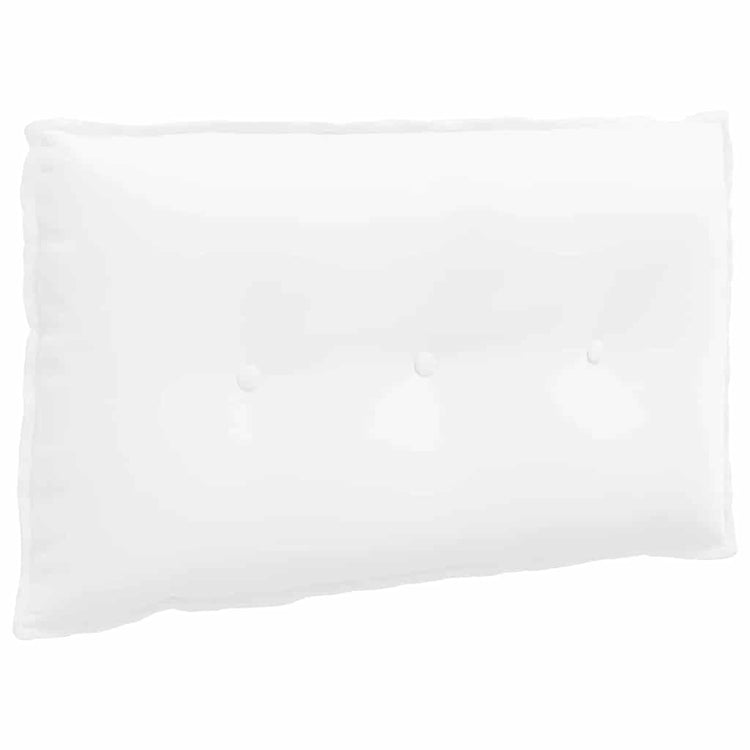 Vidaxx coussin de dossier blanc 80 x 19 x 50 cm tissu