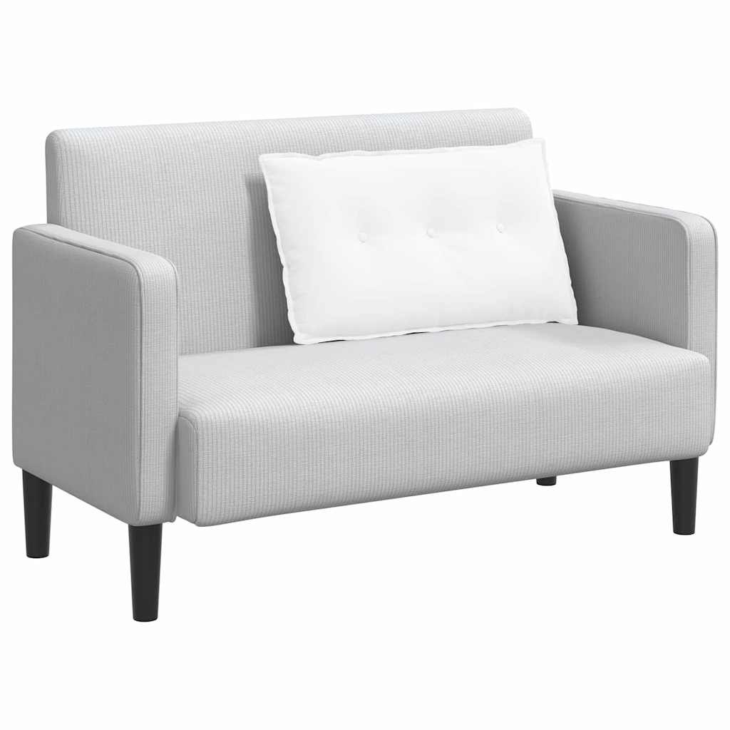 Vidaxx coussin de dossier blanc 80 x 19 x 50 cm tissu