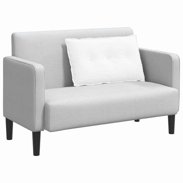 Vidaxx coussin de dossier blanc 80 x 19 x 50 cm tissu