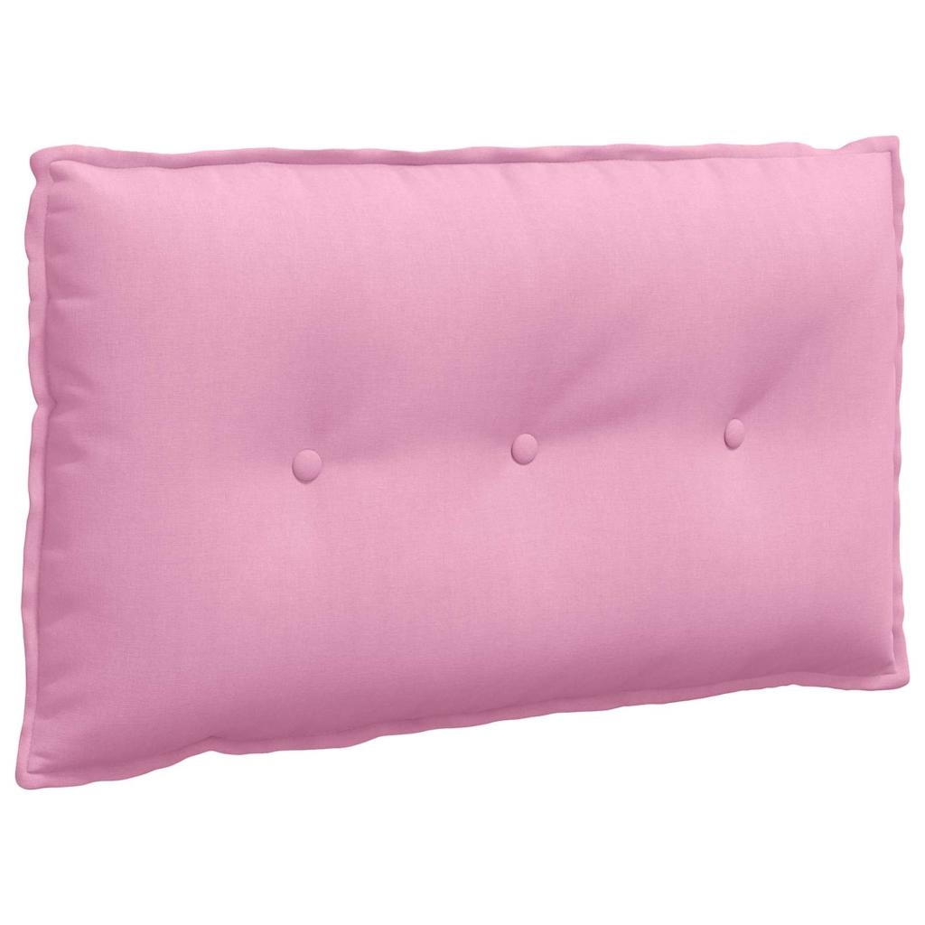 Vidaxx coussin de dossier rose 80 x 19 x 50 cm tissu