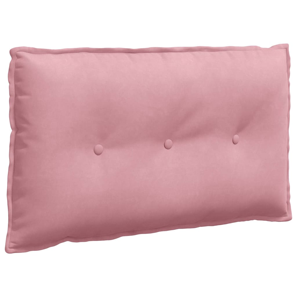 Vidaxx coussin de dossier rose 80 x 50 cm tissu corde