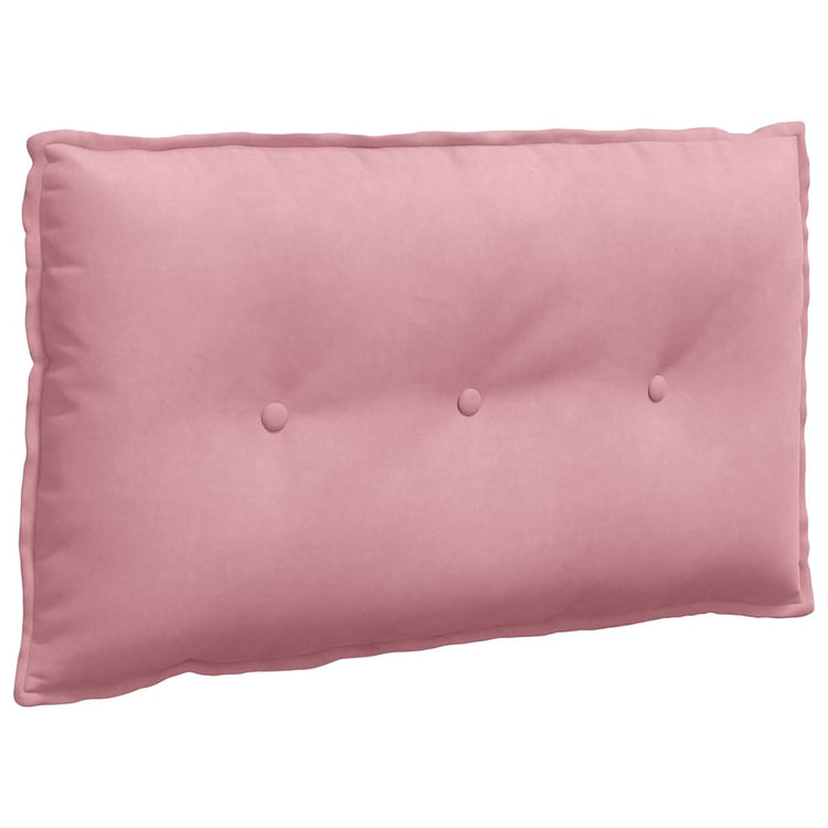 Vidaxx coussin de dossier rose 80 x 50 cm tissu corde
